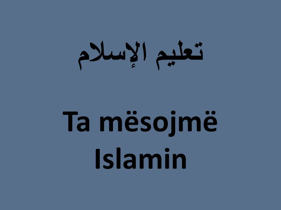 Učenje islama